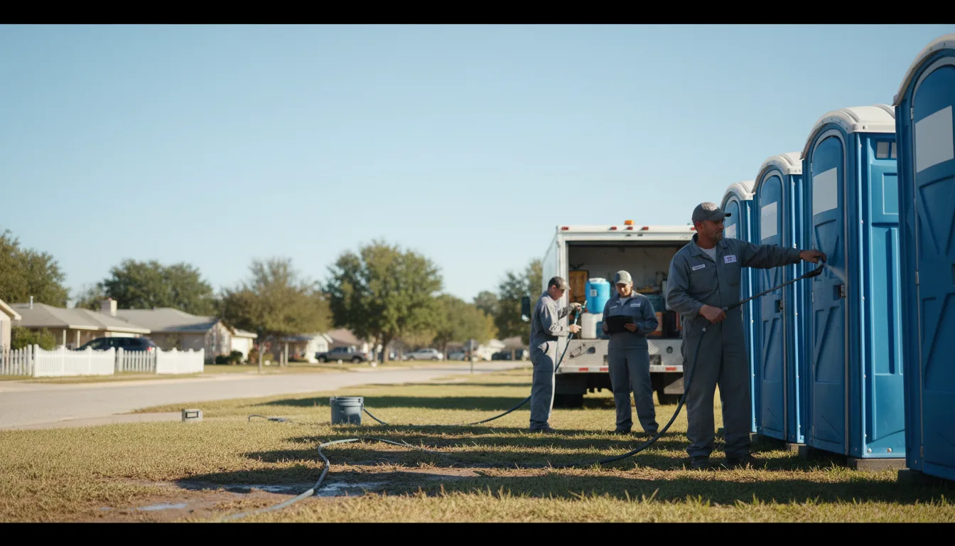 Long-Term Portable Toilet Rental in Mulhall, OK near me